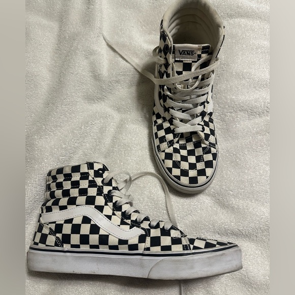 Vans High-Top checkered shoes - Picture 4 of 9